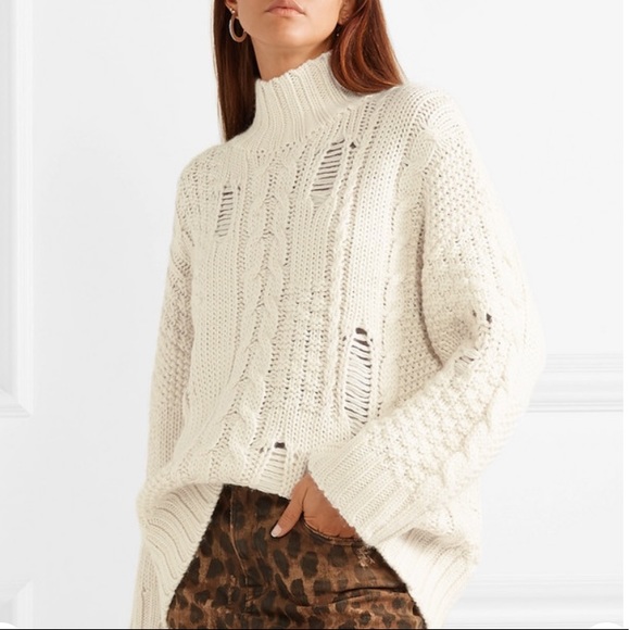 Current/Elliott The Vin Distressed Sweater - Picture 7 of 16